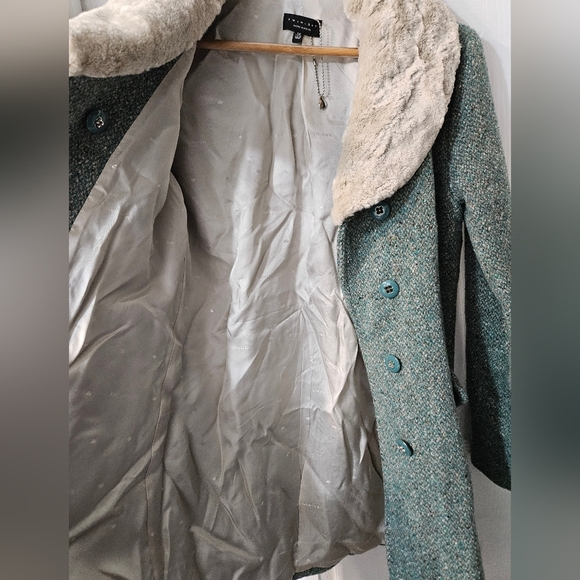 TWIN-SET SIMONA BARBIERI TWEED COAT - Picture 7 of 9